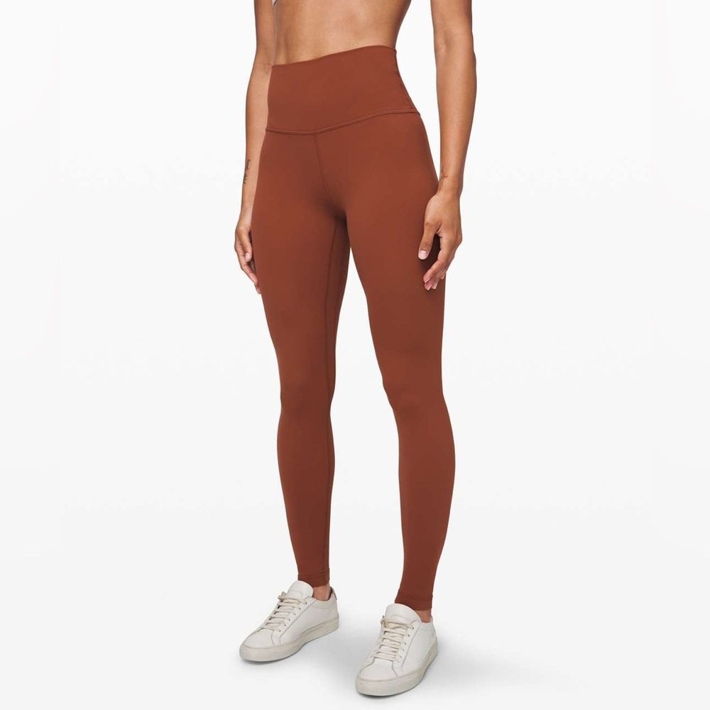 lululemon athletica Rust Leggings